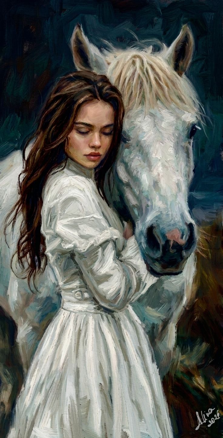 ArteDiAlina.com painting: White Feeling